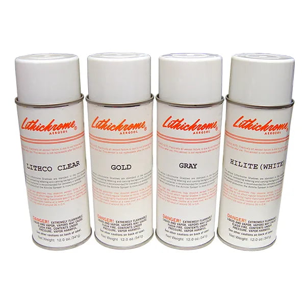 Lithichrome Aerosol Stone Paint - Silver, 12 oz Lithichrome Aerosol Stone Paint - Silver, 12 oz