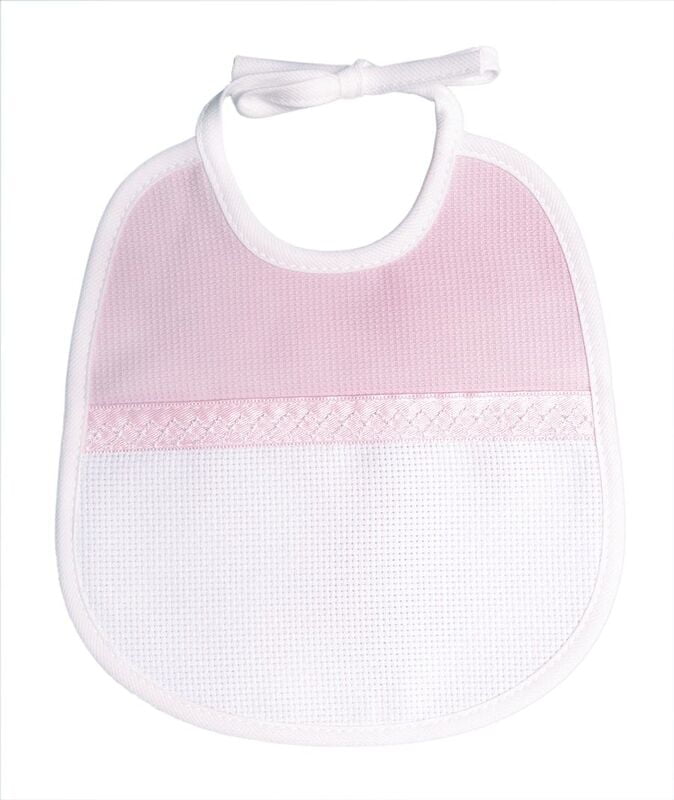 Pack 3 Bavaglini Ti Tin In Cotone - Punto Croce Per Neonati, Morbidi E Assorbenti - Foto 9