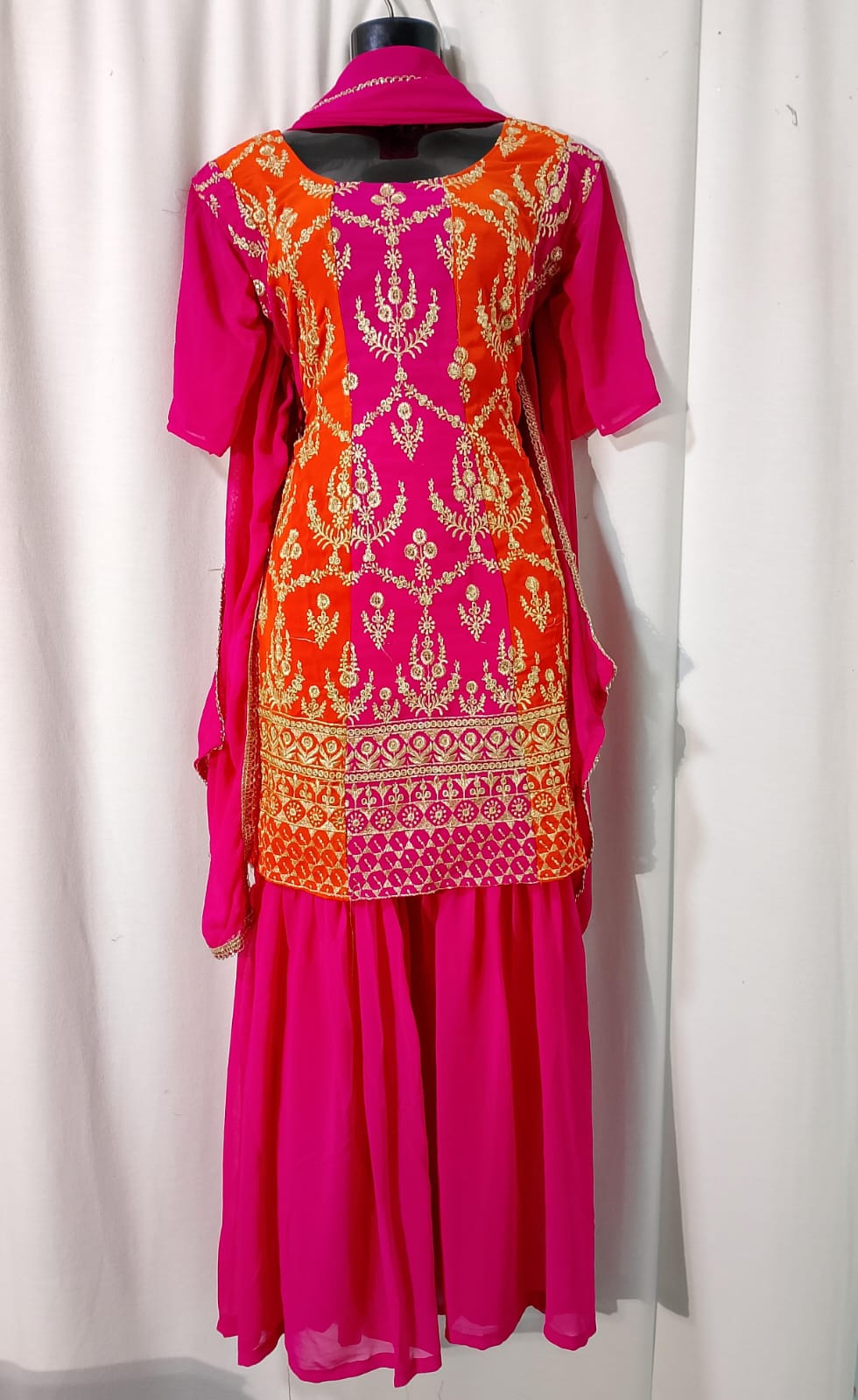C179: Ready To Ship Beautiful Sharara Set