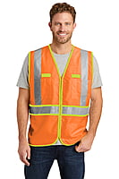 CSV407  CHALECO BICOLOR DE ALTA VISIBILIDAD CORNERSTONE ANSI 107 CLASS 2