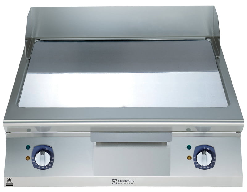 391176 EL.FRYTOP POLISHED CHROME SMOOTH SLOPED 800 MM-230V 391176 EL.FRYTOP POLISHED CHROME SMOOTH SLOPED 800 MM-230V