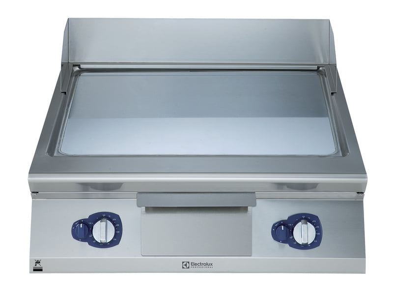 391586 GAS FRY TOP POLISHED CHROME SMOOTH SLOPED PLATE 800MM - QMARK 391586 GAS FRY TOP POLISHED CHROME SMOOTH SLOPED PLATE 800MM - QMARK
