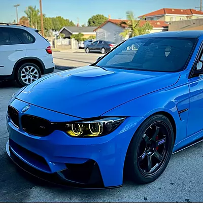 F8X M3 M4 / F32 4 Series CSL Yellow DRL Upgrade – LED Headlights (2014–2017 Pre-LCI)