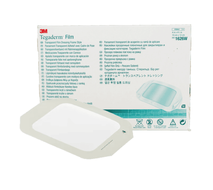 3M™ Tegaderm™ Transparent Film Dressing 10x12cm – Box of 50