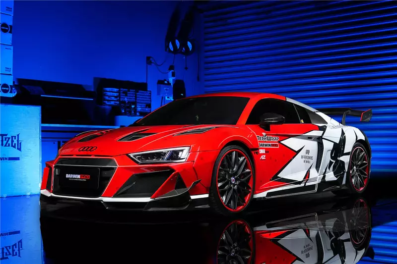 Audi R8 Coupe & Spyder IMPII Style Full Wide Body Kit | Carbon Fiber Fender Flare Conversion Audi R8 Coupe & Spyder IMPII Style Full Wide Body Kit | Carbon Fiber Fender Flare Conversion