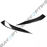 Dry Carbon Fiber Headlight Eyelid Eyebrow Trim – Fits BMW G87 M2 (2023–2025)