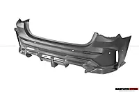 2021-UP BMW M3 G80 BKSSII Style Rear Bumper W/ Exhaust Tips