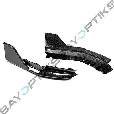 MP Style Dry Carbon Fiber Rear Bumper Corner Extensions – Fits BMW G82/G83 M4 (2021–2025) MP Style Dry Carbon Fiber Rear Bumper Corner Extensions – Fits BMW G82/G83 M4 (2021–2025)
