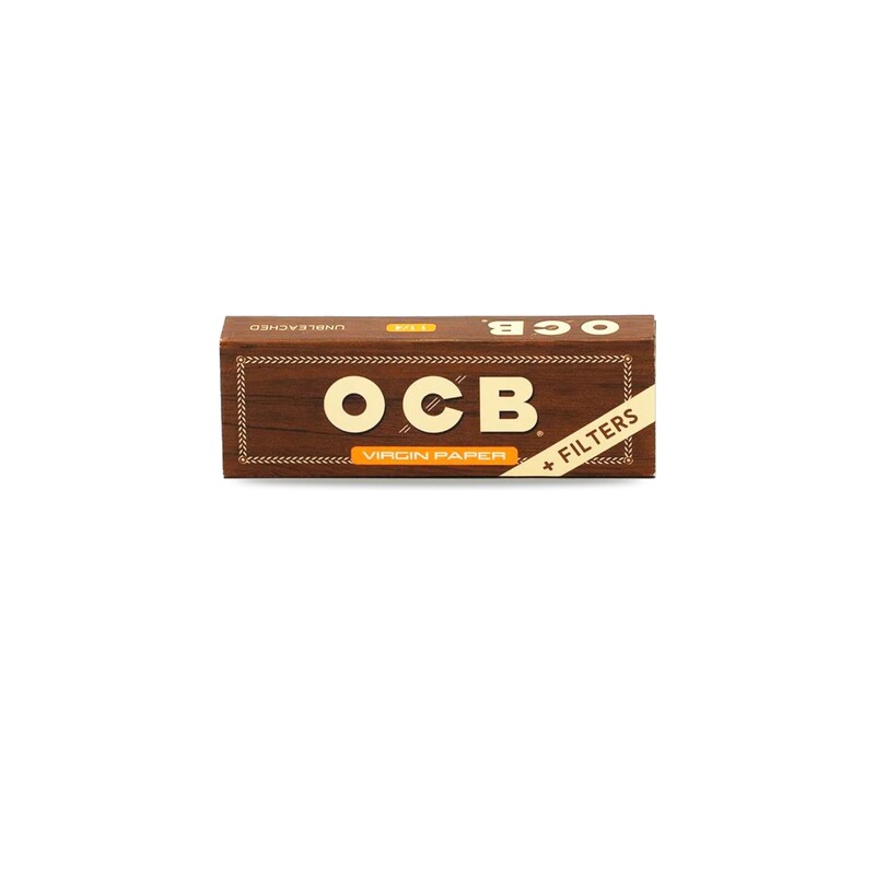 OCB - Filtro + Papel Virgin Paper 1, 1/4