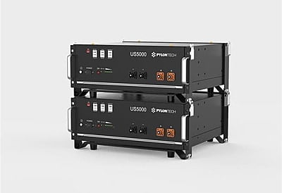 5.0 kW SOLIS S6 Hybrid Combo, c/w 4.8 kWh PYLONTECH, Rack Mount Lithium Battery