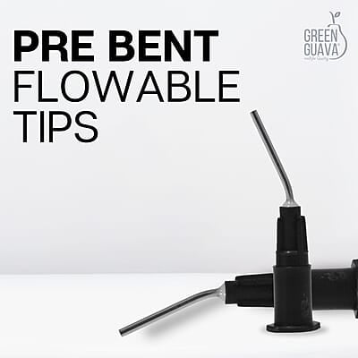 Pre Bent Flowable Tips