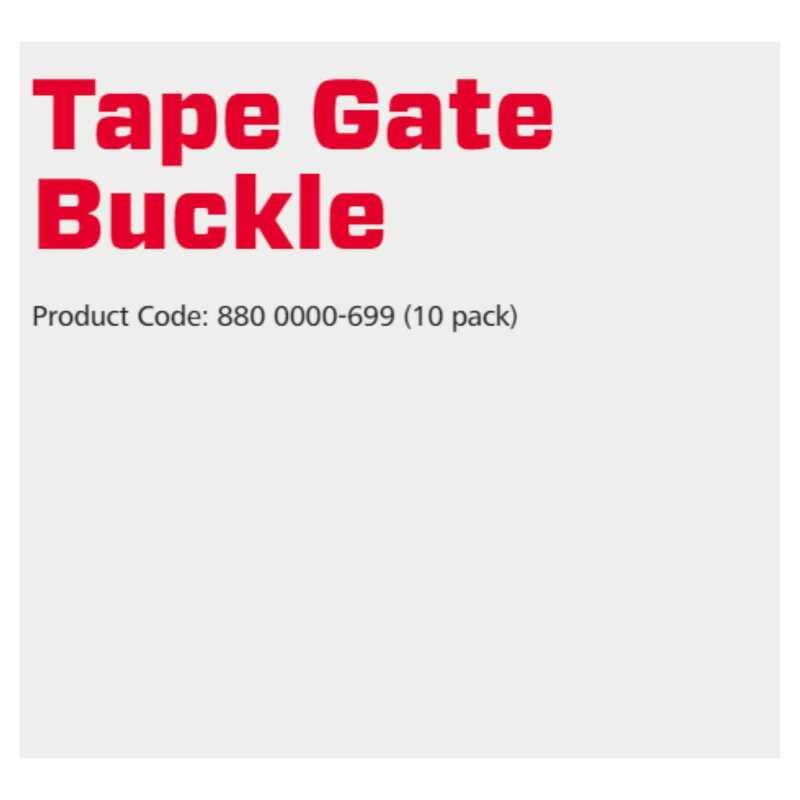 Speedrite Tape Gate Buckle
