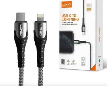 Cable USB para iPhone LDNIO Cable USB para iPhone LDNIO
