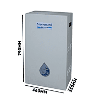 Dimension of Aqua guard Reviva 50B Basic Commercial Water Purifier without storage