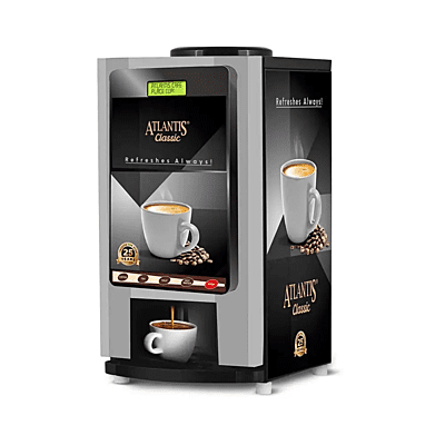 Atlantis Classic 4 lane vending machine for hot beverages.