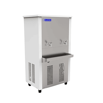 Blue Star NST 170150 industrial water cooler, with a push-button faucet. Blue Star NST 170150 industrial water cooler, with a push-button faucet.