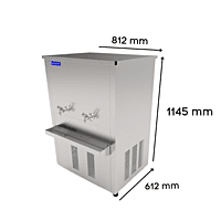 Dimension of Blue star SDLX 150150 B/C Stainless steel water cooler Dimension of Blue star SDLX 150150 B/C Stainless steel water cooler
