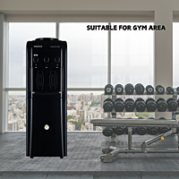 Suitable for Gym: Usha Instafresh Floor standing water dispenser(Jet Black)