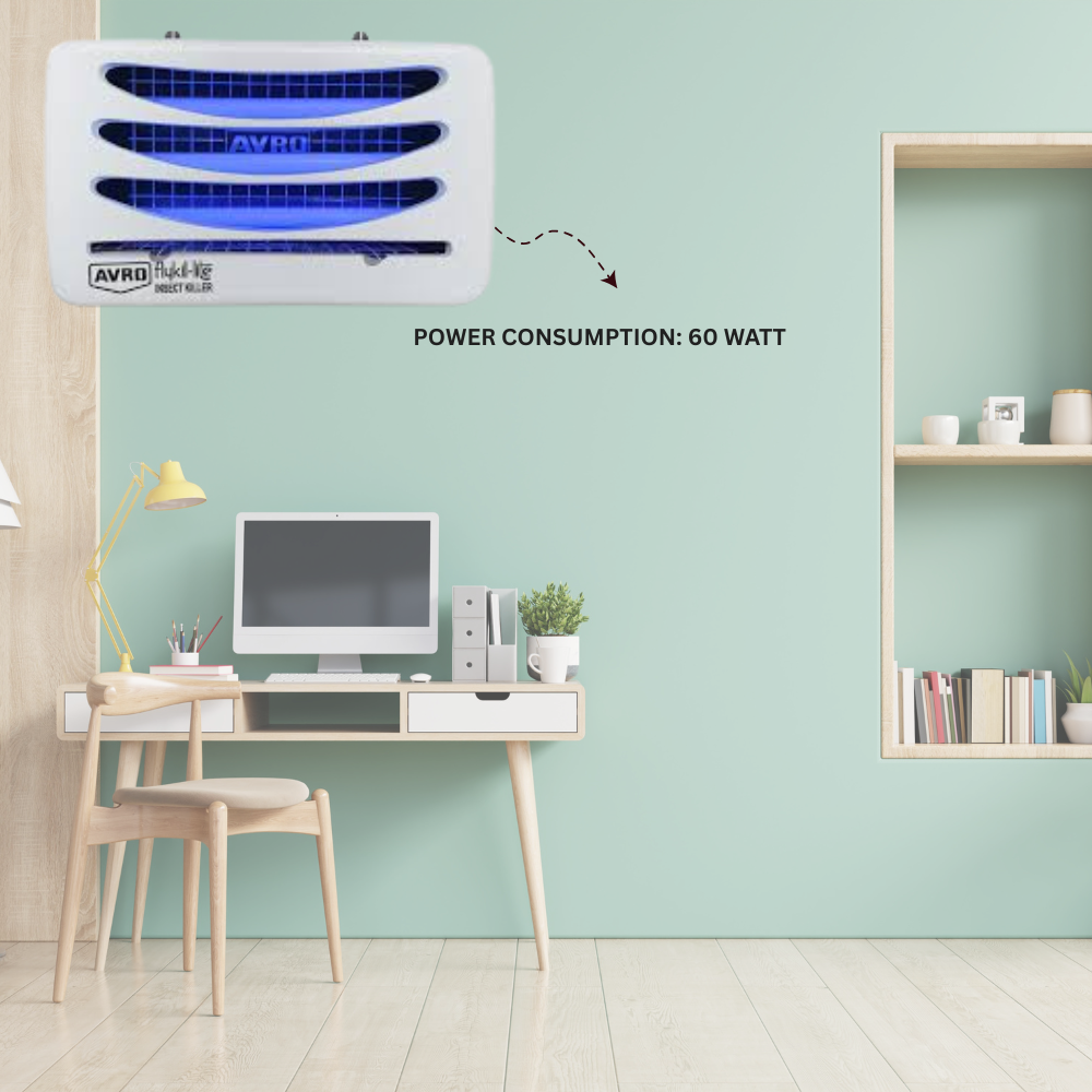 Avro Flykil Lite insect killer with glue board. Avro Flykil Lite insect killer with glue board.