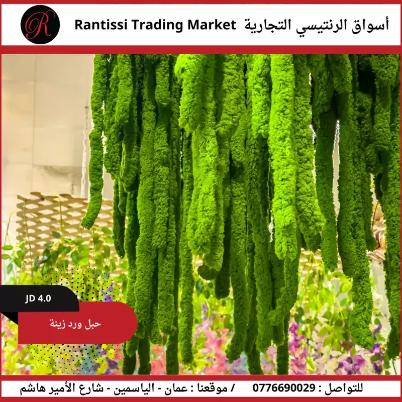 حبل ورد زينة2 حبل ورد زينة2