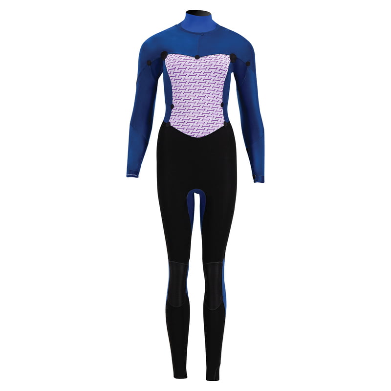 400.15070.010 | Fire Steamer 4/3 Freezip DL | 38/m | Black/Turquoise | | Mujer | Prolimit