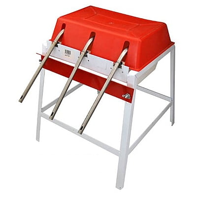Bottle filling machine with 3 siphons