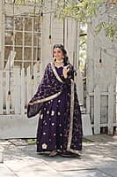 M1157:Beautiful Long Frocks With Duppata