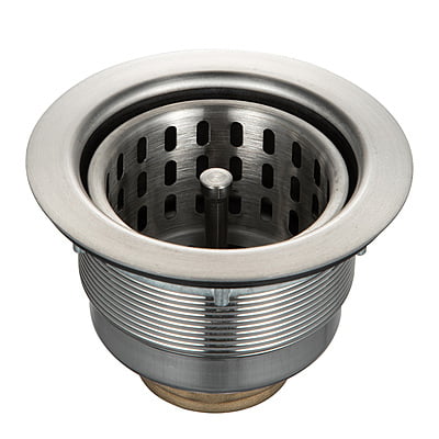 Basket Strainer - Luvul Nickel Deluxe - 417887 Basket Strainer - Luvul Nickel Deluxe - 417887
