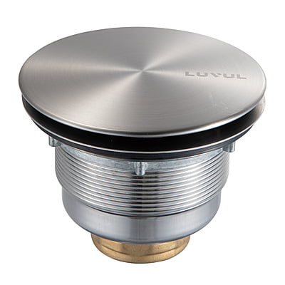 Basket Strainer - Luvul Nickel Deluxe - 417887 Basket Strainer - Luvul Nickel Deluxe - 417887