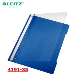 PLASTIC CLIP FILE LEITZ GERMANY 4191-35 BLUE PLASTIC CLIP FILE LEITZ GERMANY 4191-35 BLUE