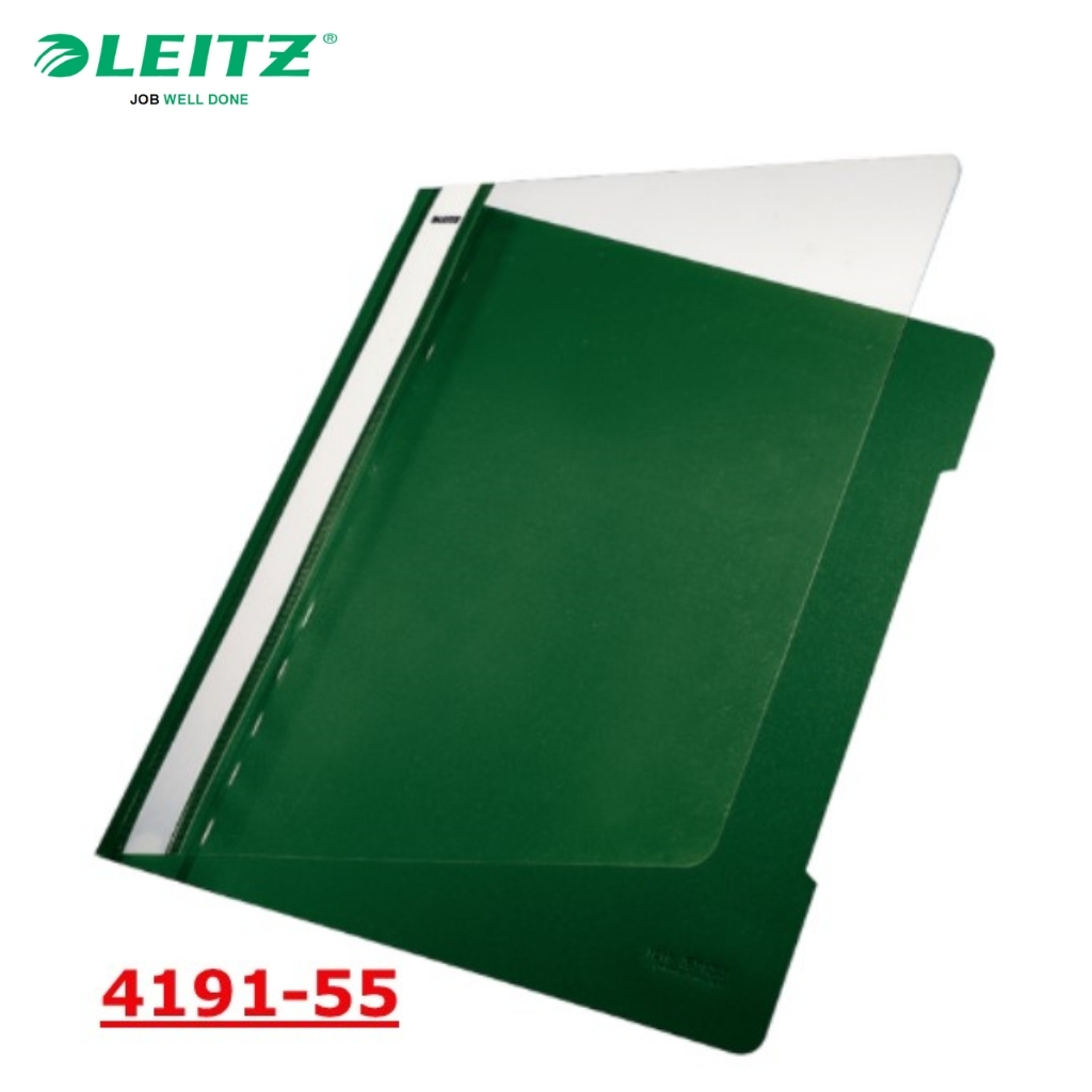 FILE PLS CLIP LEITZ GERMANY 4191-55 GREEN FILE PLS CLIP LEITZ GERMANY 4191-55 GREEN