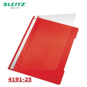 FILE PLS CLIP LEITZ GERMANY 4191-25 RED FILE PLS CLIP LEITZ GERMANY 4191-25 RED