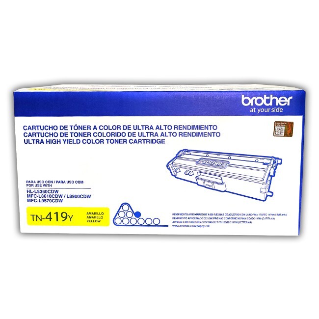 Toner BROTHER TN-419Y Amarillo