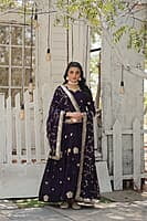 M1157:Beautiful Long Frocks With Duppata