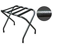Metal Luggage Rack Hammertone Powder Coat Finish Metal Luggage Rack Hammertone Powder Coat Finish
