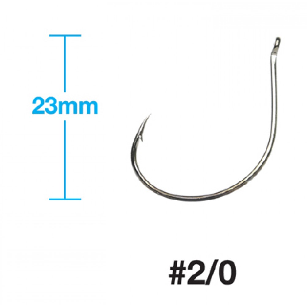 THE ANGLAR ตาเบ็ด - รุ่น ตาเบ็ดตกกุ้ง 4204-2/0 (20PCS)