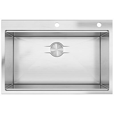 33-inch Drop-in Workstation Kitchen Sink Single Bowl