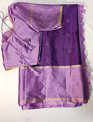 C249: Ready To Ship Beautiful Kanchipattu Saree With Stitched Blouse
