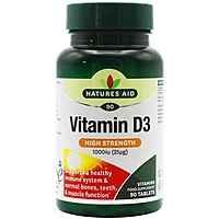 Natures Aid D3 1000iu Tabs 90s