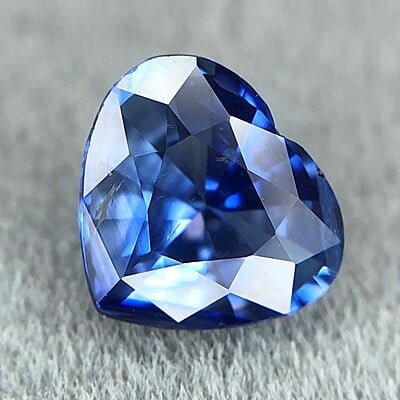 0.88ct Heart Mixed Cut Sapphire 0.88ct Heart Mixed Cut Sapphire