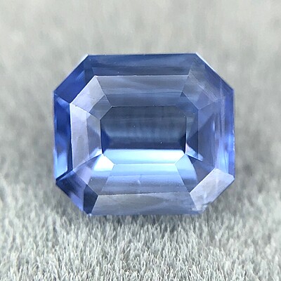 1.00ct Octagon Step Cut Sapphire