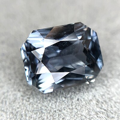 2.04ct Radiant Brilliant Cut Sapphire