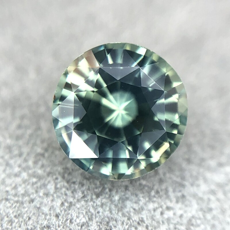 1.06ct Round Mixed Cut Sapphire 1.06ct Round Mixed Cut Sapphire