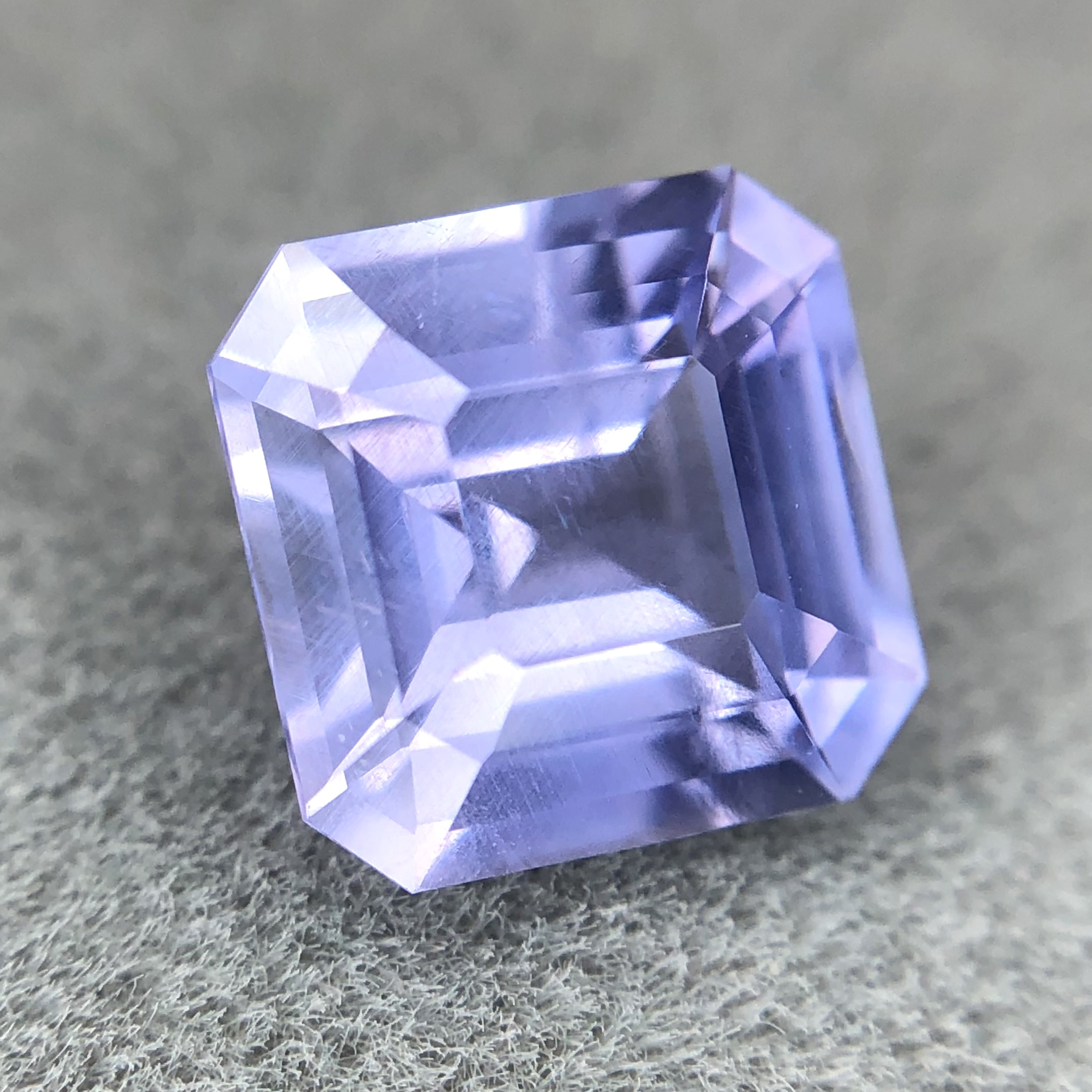 1.70ct Octagon Step Cut Sapphire