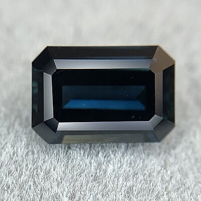 1.40ct Octagon Step Cut Sapphire
