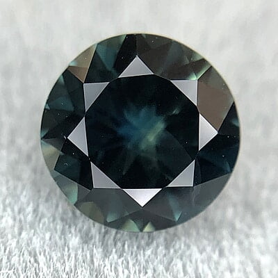 0.95ct Round Brilliant Cut Sapphire 0.95ct Round Brilliant Cut Sapphire