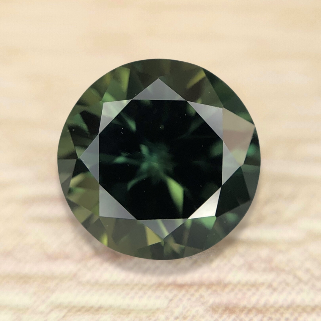 1.54ct Round Brilliant Cut Sapphire 1.54ct Round Brilliant Cut Sapphire
