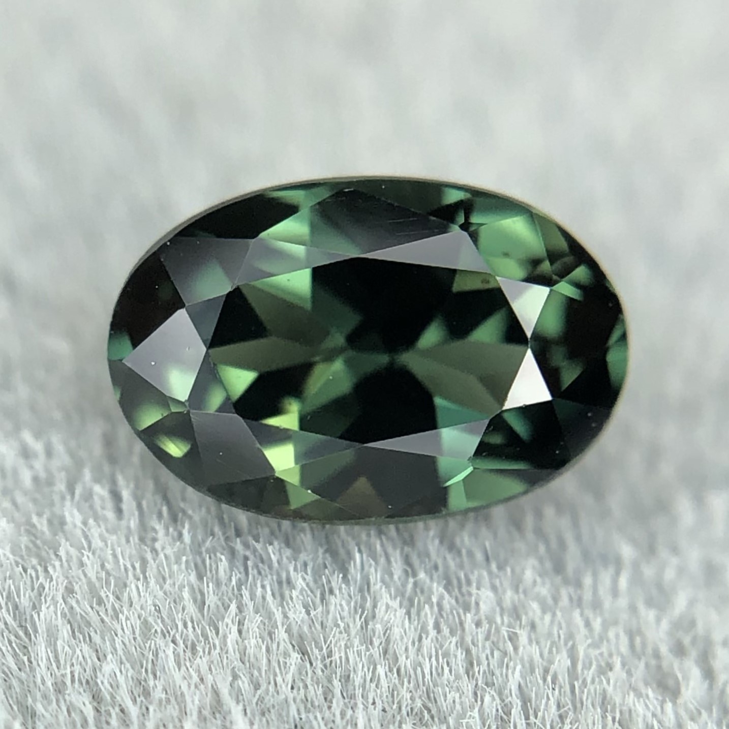 0.56ct Oval Mixed Cut Sapphire