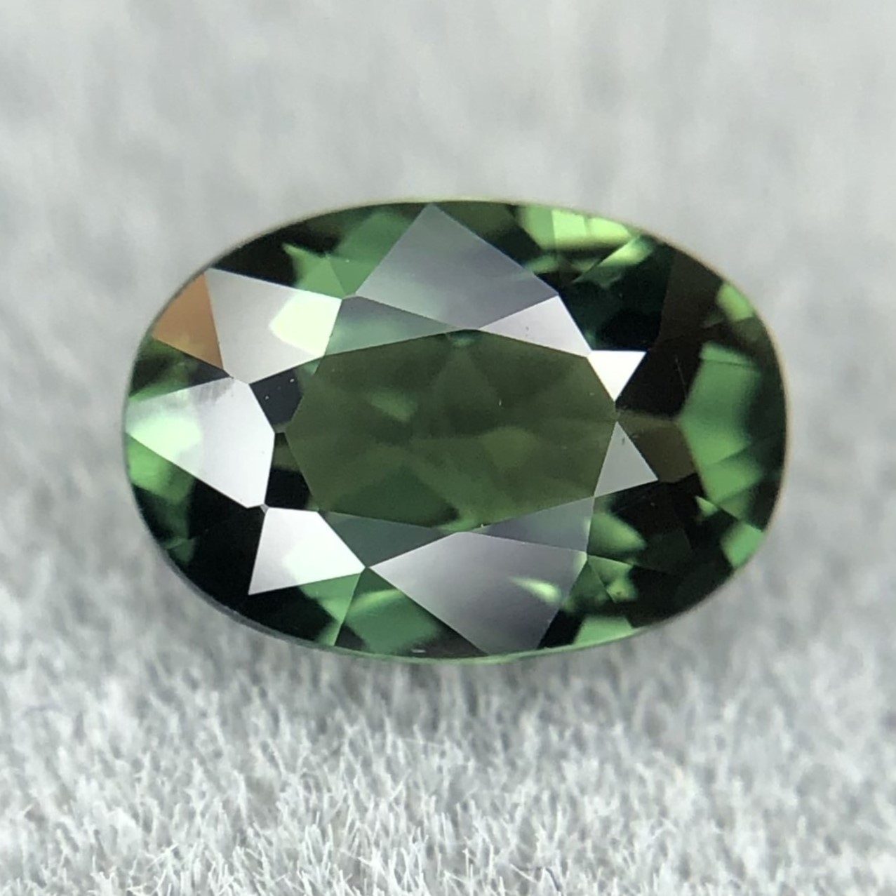 0.63ct Oval Mixed Cut Sapphire