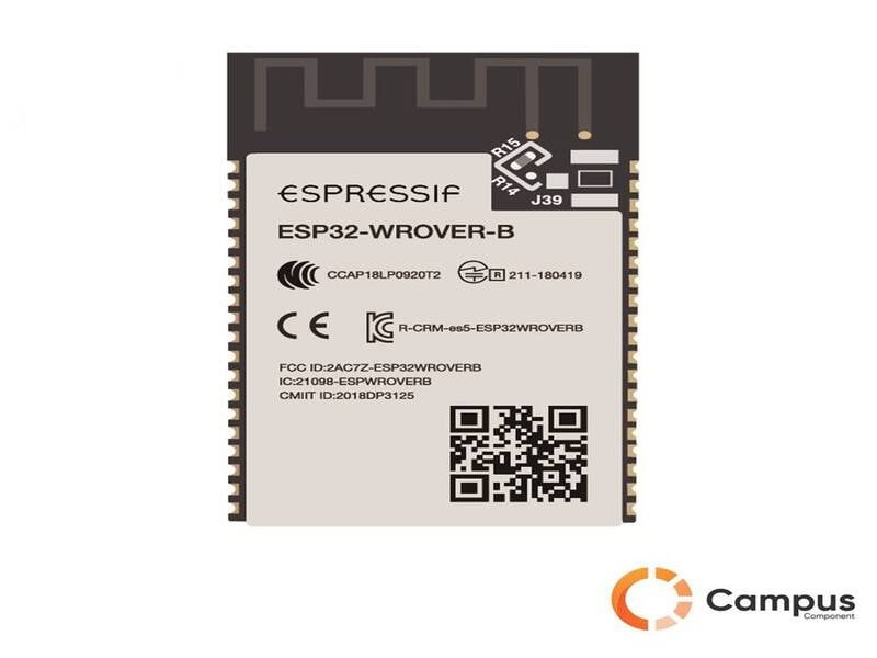 ESP32 WROVER B 4MB-WI-453-D ESP32 WROVER B 4MB-WI-453-D